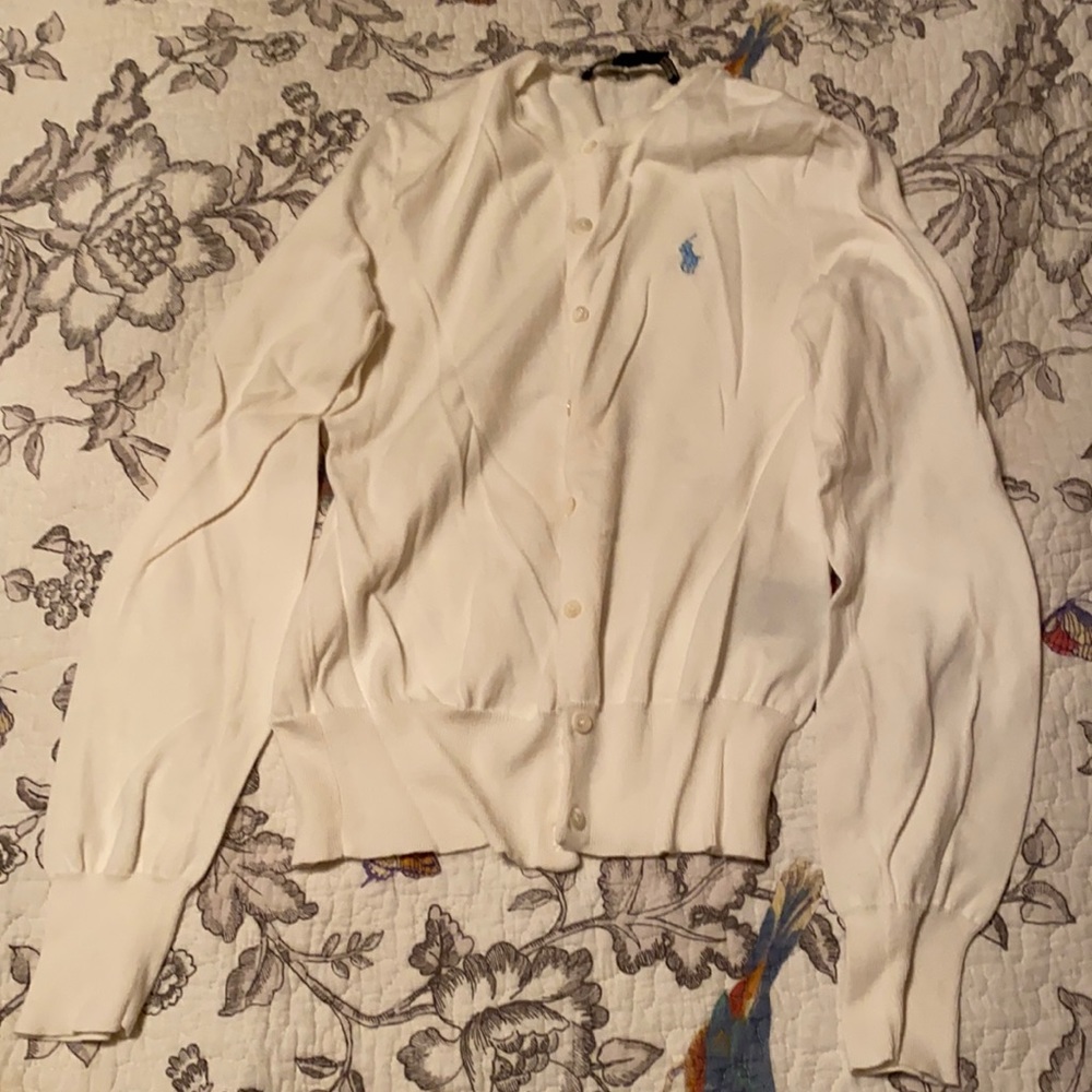Cream cardigan